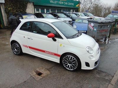 Used Abarth 500 2014 White Hatchback