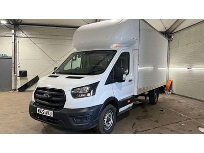 Used Ford Transit 130 HP (95 kW) 2022 White Cabriolet