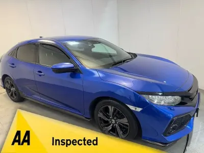 Used Honda Civic Sport 182 HP (133 kW) 2019 Blue Hatchback