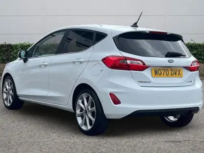Used Ford Fiesta Titanium X 125 HP (91 kW) 2021 White Hatchback