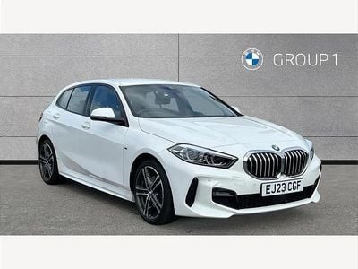 Used BMW 118 M Sport 136 HP (100 kW) 2023 White Hatchback