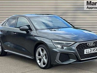used Audi A3 SALOON 35 TFSI S Line 4dr [Tech Pack]