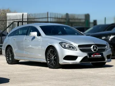 Used Mercedes CLS350 Shooting Brake AMG line 2015 Silver Estate