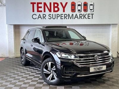 Usado VW Touareg R-line 286 HP (210 kW) 2018 Preto SUV