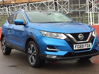 Used Nissan Qashqai N-Connecta 140 HP (102 kW) 2019 Blue SUV