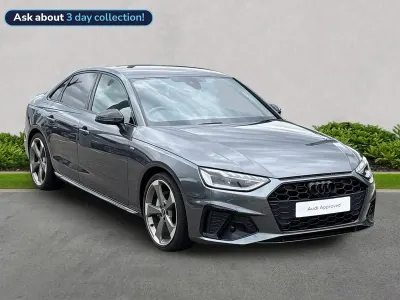 Used Audi A4 Black Edition 200 HP (147 kW) 2021 Grey Sedan