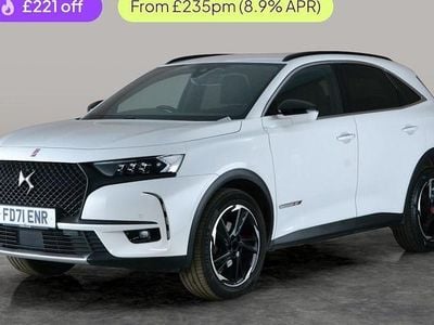 Used DS Automobiles DS7 Crossback Performance Line Plus 131 HP (96 kW) 2022 White SUV