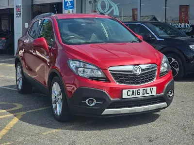 Used Vauxhall Mokka 152 HP (111 kW) 2016 Red SUV