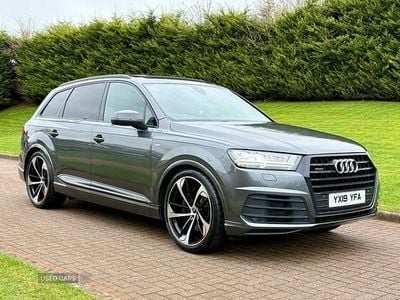 Used Audi Q7 Black Edition 286 HP (210 kW) 2019 Grey SUV