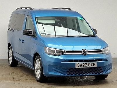 Used VW Caddy Maxi Life 122 HP (89 kW) 2022 Blue MPV
