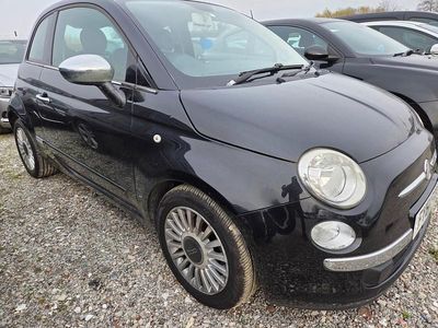 Used Fiat 500 Lounge 85 HP (62 kW) 2012 Black Hatchback