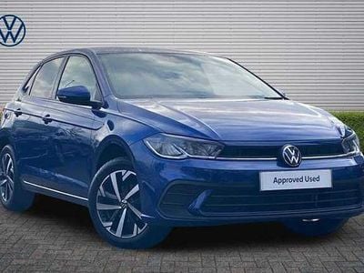 Used VW Polo Match 95 HP (69 kW) 2025 Blue Hatchback