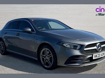 Used Mercedes A250 AMG line 214 HP (157 kW) 2020 Grey Hatchback