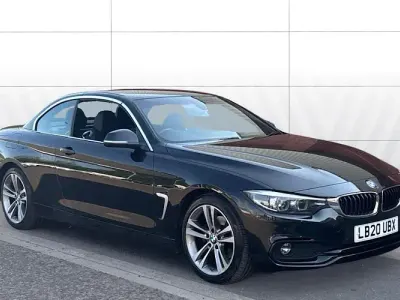 Used BMW 420 Sport Line 190 HP (139 kW) 2020 Black Cabriolet