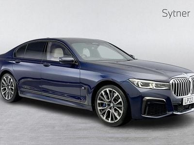 Blue Used 2022 BMW 750 M Sport Sedan | £50,000