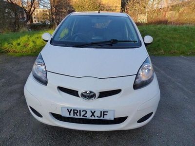 White Used 2012 Toyota Aygo Hatchback | £7,495 (A bit pricey)