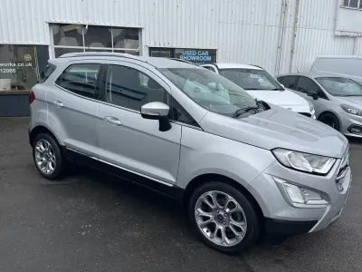 Używany Ford Ecosport Titanium 125 KM (91 kW) 2018 Srebrny SUV