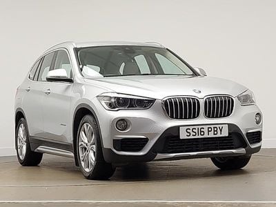 Silver Used 2016 BMW X1 xLine SUV | £12,498 (Fair price)