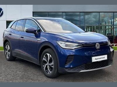 New VW ID.4 Pure 125 kW (170 HP) 2025 Blue dusk metallic black SUV