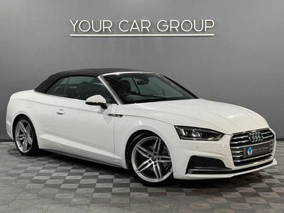 White Used 2019 Audi A5 Cabriolet S-Line Cabriolet | £18,990 (Fair price)