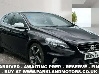 Used Volvo V40 R-Design 2015 Black Hatchback