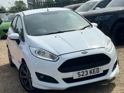 Used Ford Fiesta ST-Line 100 HP (73 kW) 2017 White Hatchback