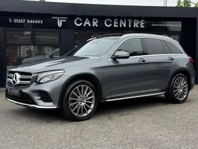Used Mercedes GLC350 AMG line 258 HP (189 kW) 2018 Grey SUV