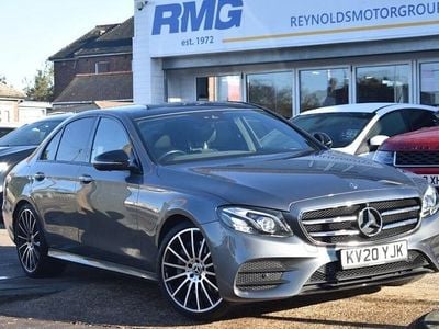Grey Used 2020 Mercedes E350 AMG line Sedan | £27,490 (Expensive)