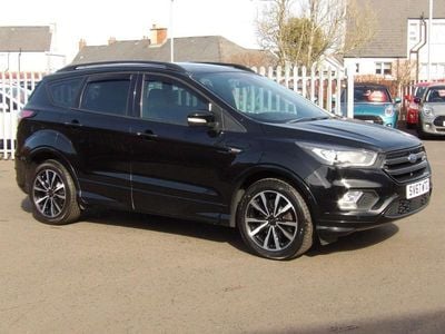Used Ford Kuga ST-Line 120 HP (88 kW) 2017 Black SUV