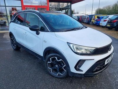 White Used 2022 Vauxhall Crossland Ultimate SUV | £10,495 (Fair price)