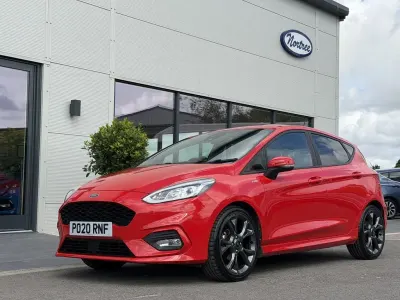 Used Ford Fiesta ST-Line X 95 HP (69 kW) 2020 Red Hatchback