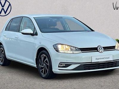 White Used 2019 VW Golf VII Match Hatchback | £14,769 (Fair price)