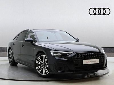 New Audi A8 Black Edition 2025 Black Sedan