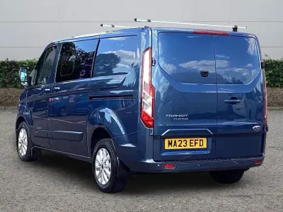 Used Ford Transit Custom Limited 130 HP (95 kW) 2023 Blue Van