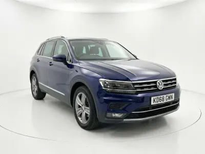 Used VW Tiguan SEL 150 HP (110 kW) 2018 Blue SUV