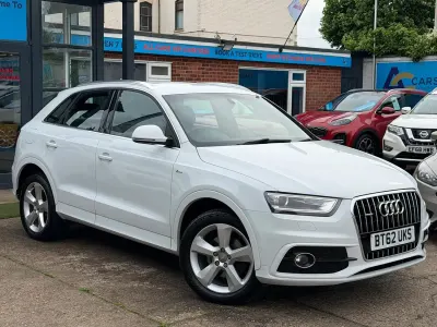 Used Audi Q3 S-Line 170 HP (125 kW) 2013 White SUV