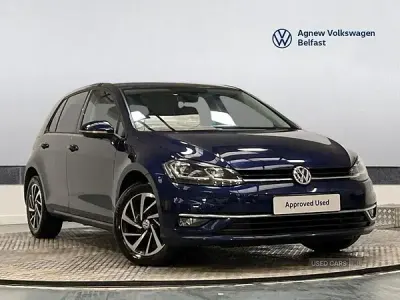 Used VW Golf VII Edition 115 HP (84 kW) 2019 Blue Hatchback