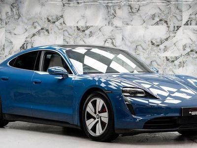 Blue Used 2020 Porsche Taycan Performance Package Sedan | £44,989 (Fair price)