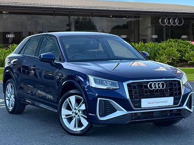 Used Audi Q2 S-Line 150 HP (110 kW) 2023 Blue SUV