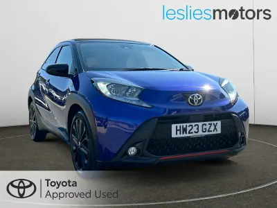 Used Toyota Aygo X Edition 72 HP (52 kW) 2023 Blue SUV