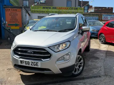 Used Ford Ecosport Titanium 125 HP (91 kW) 2018 Silver SUV