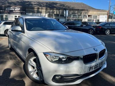 Begagnad BMW 330e Sport Line 2016 Vit Sedan