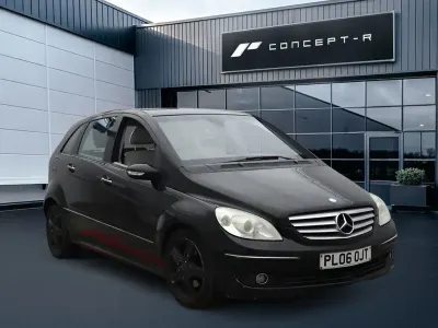 Used Mercedes B180 SE 109 HP (80 kW) 2006 Black MPV