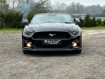Used Ford Mustang GT Convertible 416 HP (305 kW) 2016 Black Cabriolet