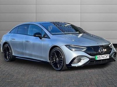 Used Mercedes EQE350 AMG line 214 kW (292 HP) 2024 High tech silver Sedan
