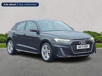 Used Audi A1 S-Line 95 HP (69 kW) 2022 Black Hatchback