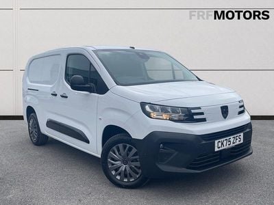 Ice white New 2025 Peugeot Partner MPV | £20,495 (A bit pricey)