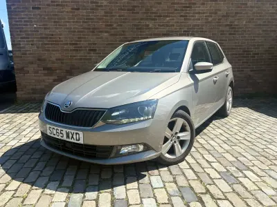 Gebraucht Skoda Fabia SE L 2015 Beige Kleinwagen