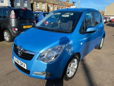 Used Vauxhall Agila 94 HP (69 kW) 2011 Blue MPV