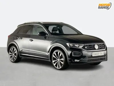 Used VW T-Roc R-line 150 HP (110 kW) 2019 Black SUV